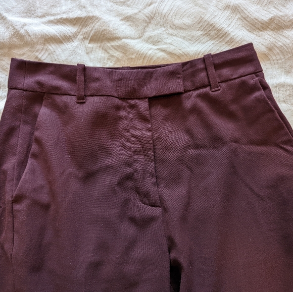 Frank and Oak Burgundy Trousers - Picture 6 of 8